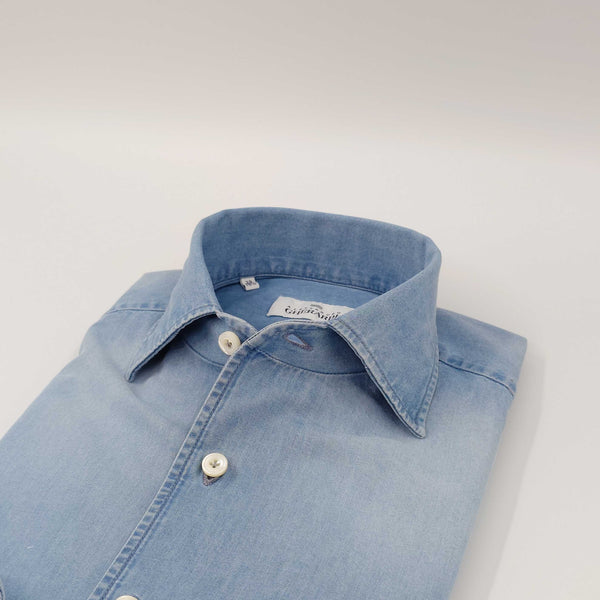 Chemise Alessandro Gherardi 10ATS 621 bleu