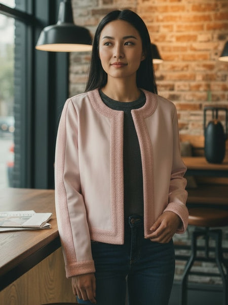 Veste KAMU CWJK24S02 Pink