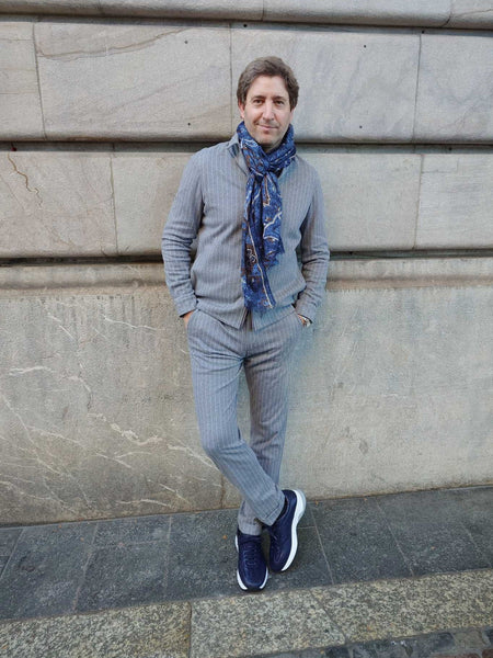 Blouson Marco Pescarolo AVI 52Y24 01 Gris