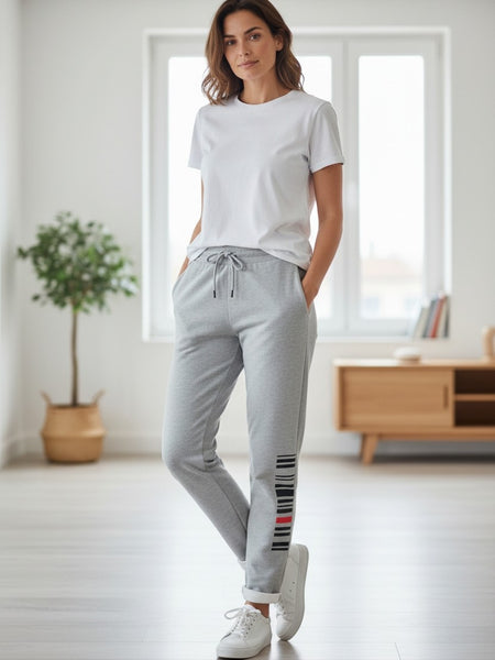 Jogging Quantum Courage Barecode Grey