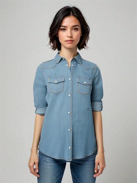 Chemise denim Jacob Cohën VC044 01 S4107 335F