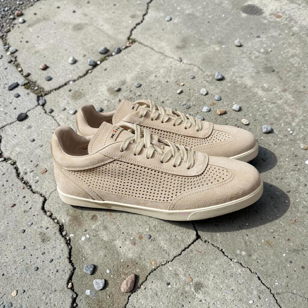 Sneakers Kiton veau velours perforées 06 Rope