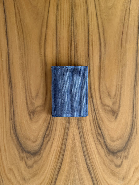 Porte-cartes Caulaincourt NUNOUS denim patiné