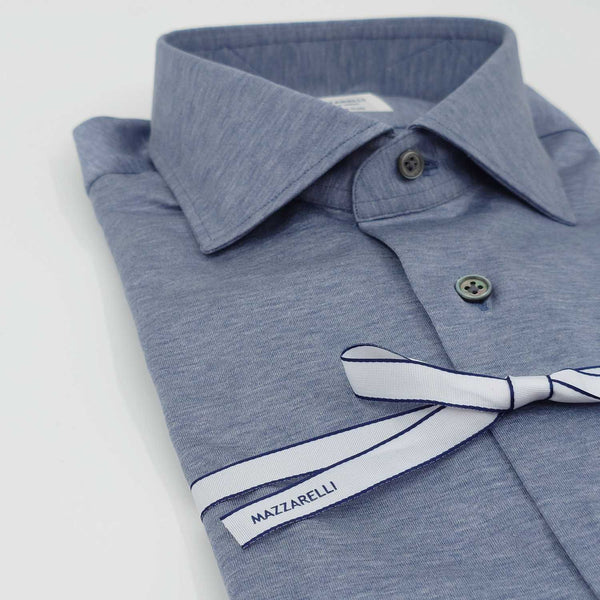 Chemise Mazzarelli Jersey mélange 2
