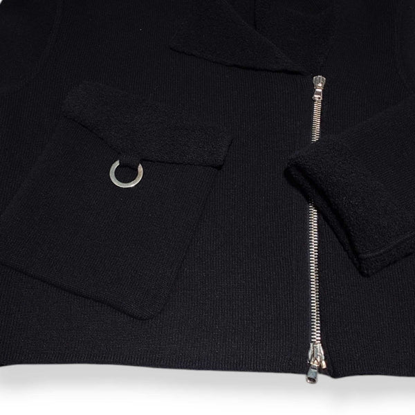 Veste en maille Bruno Manetti L2L150 000 noire