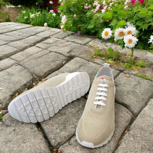 Sneakers Kiton FIT Beige Sable