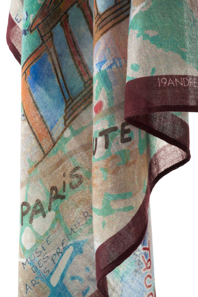Echarpe 19 andrea's 47 Georgia Paris 8986 Unica