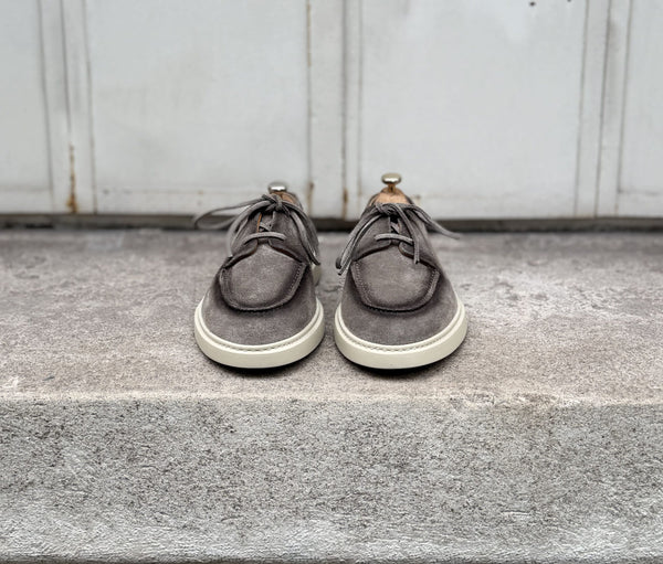 Derby-Sneaker Caulaincourt Bonelli patiniert taupe