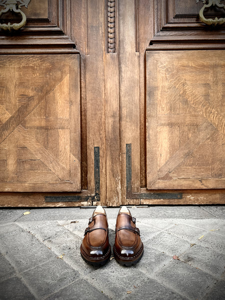 Souliers Caulaincourt Jacques «Wallaby» Monk Brune