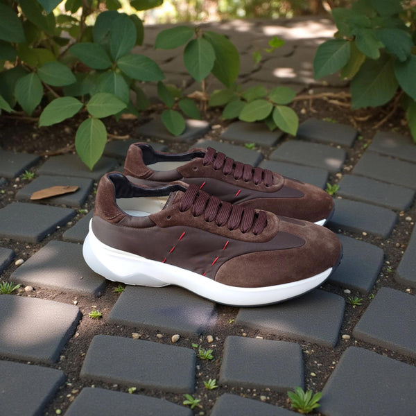 Sneakers Kiton A374 Calfskin Brown