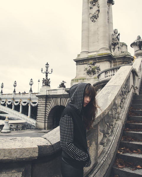 Jaquette Quantum Courage QC Rhinestones Noir