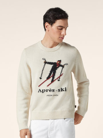 Pullover Jacob Cohën JUR_SG019 080 X0013 FL col A34 crème