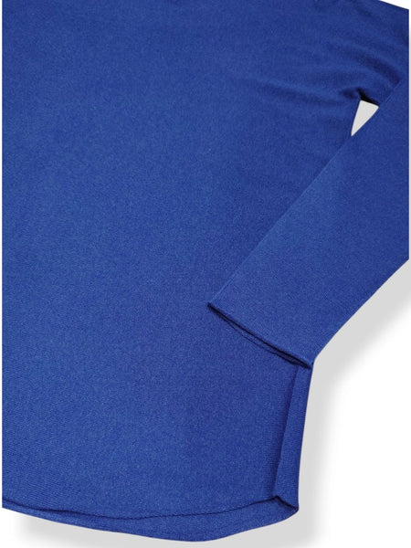 Pull Bruno Manetti N2C150 bleu roi