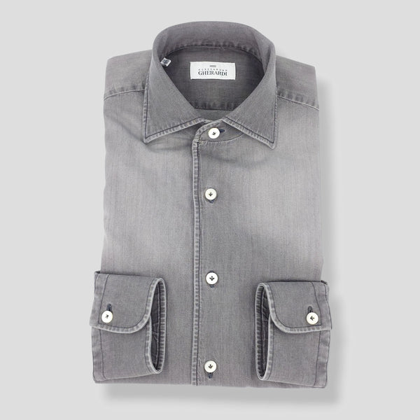 Chemise Alessandro Gherardi 10ATS 533 gris