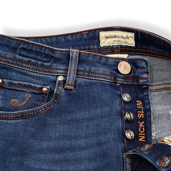 Jeans Jacob Cohën QE007 057 P3621 V1 200D Nick Slim
