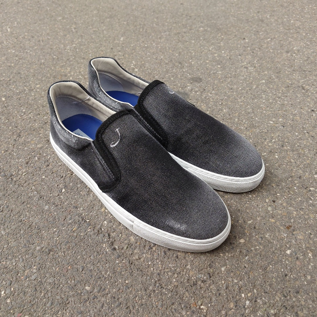 Sneakers Jacob Cohën Slip-on 01028 38999 Black denim