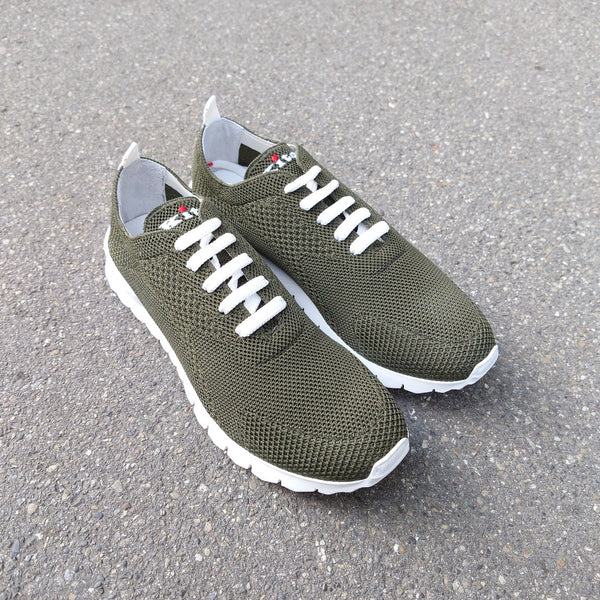 Sneakers Kiton FIT verde militare
