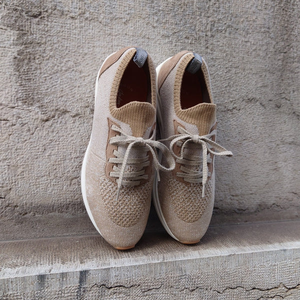 Sneakers Andrea Ventura Mélange beige