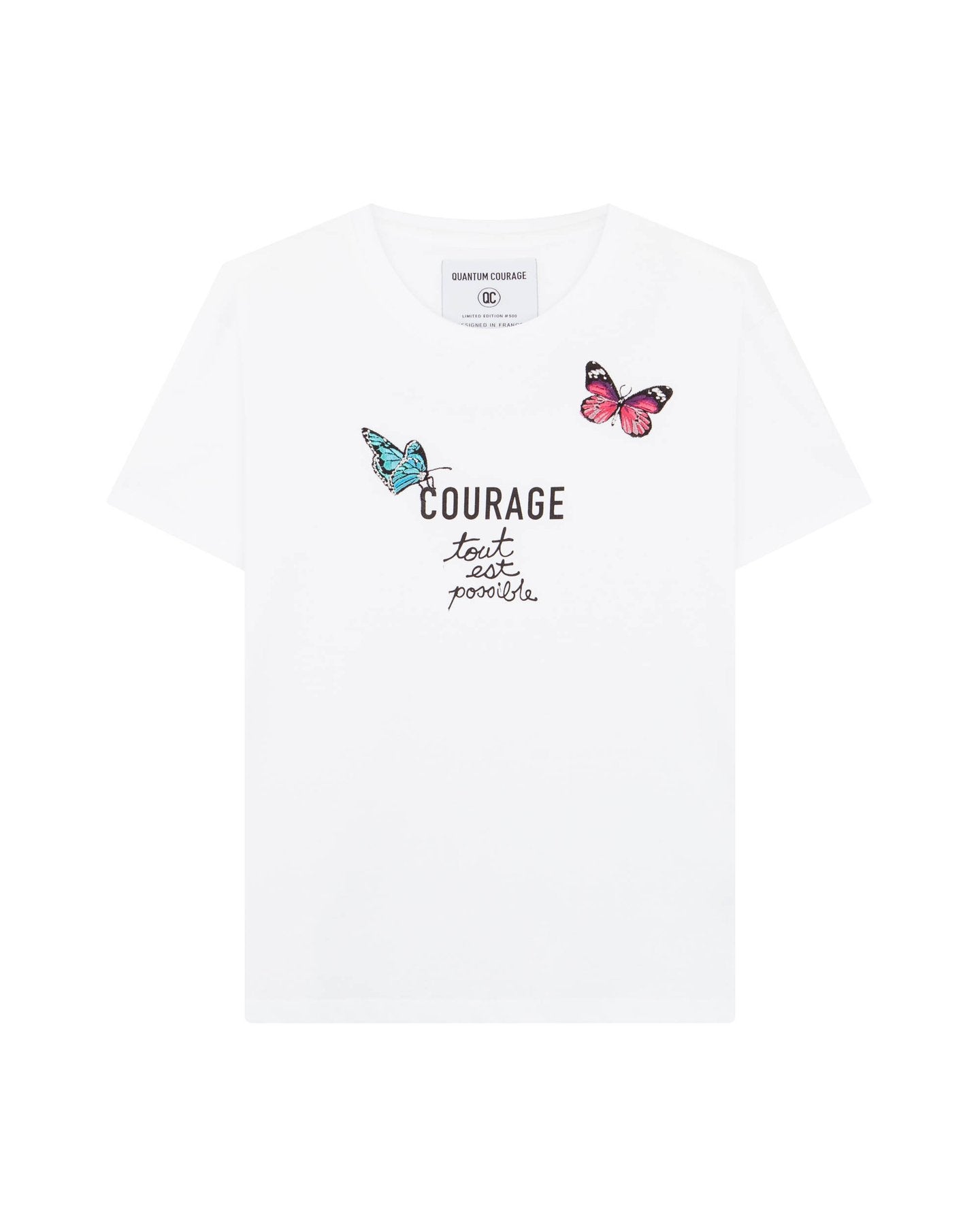 T-shirt Quantum Courage TOUT EST POSSIBLE (SMALL)