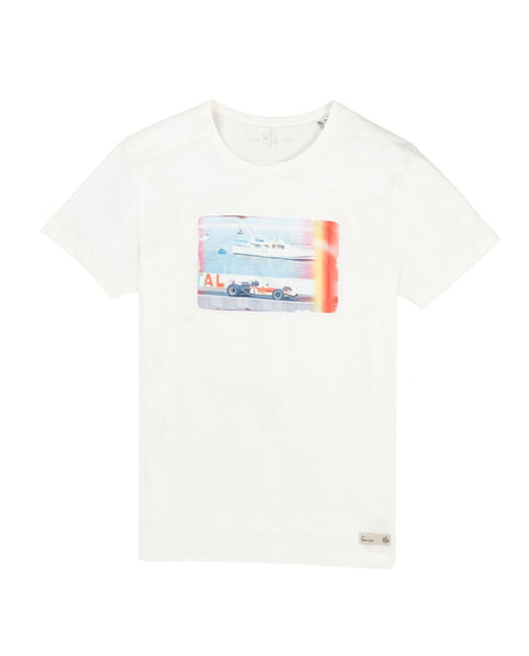 T-shirt 8Js TS-0087 Off-white