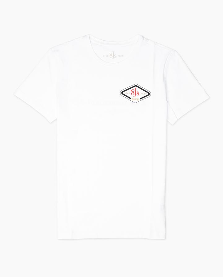 T-shirt 8Js TS-0102 White