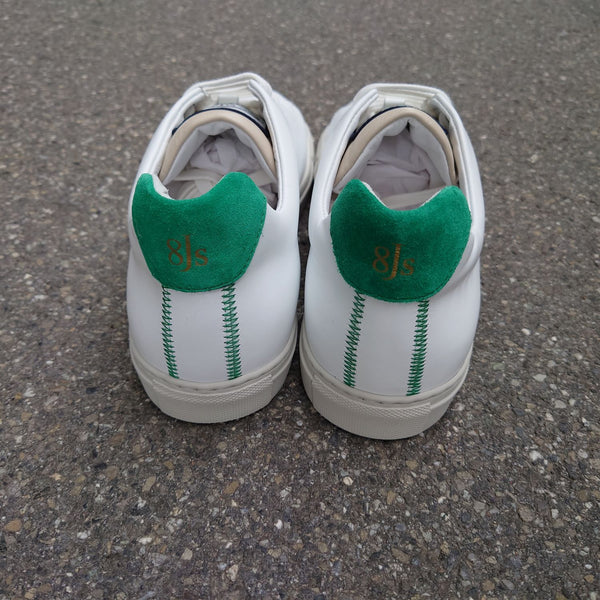 Sneakers 8Js LT-0020 White Green
