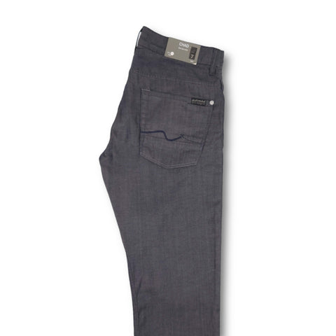Jeans 7 for all mankind Chad SN5K050RW Gris bleu