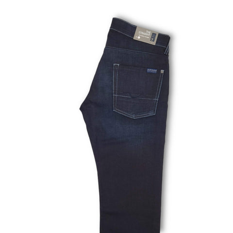 Jeans 7 for all mankind The Straight  SSCJ670BJ Bleu noir