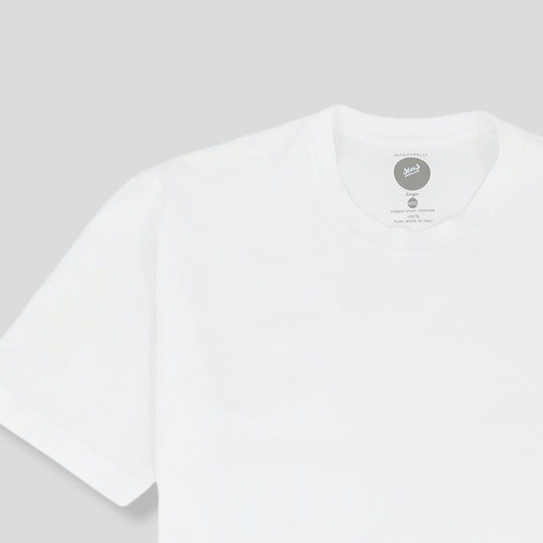 T-shirt Mazzarelli A92 coton blanc