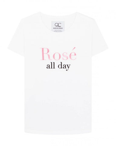 T-shirt Quantum Courage Rosé all day
